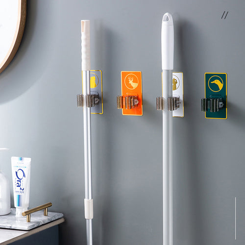 Lochfreier Mopphalter