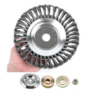 Runde Twist Wire Wheel Bürste zum Bürsten- / Unkrautschneiden