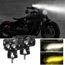Laden Sie das Bild in den Galerie-Viewer, Motorrad fahrende LED-Zusatzscheinwerfer