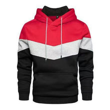 Laden Sie das Bild in den Galerie-Viewer, Kapuzenpullover mit Farbblock