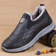 Laden Sie das Bild in den Galerie-Viewer, Winter wasserdichte Lederstiefel