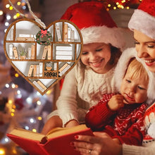 Laden Sie das Bild in den Galerie-Viewer, Herzförmige Bücherregaldekoration