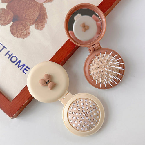 Entzückender faltbarer Luftkissenkamm mit Cartoon-Motiv