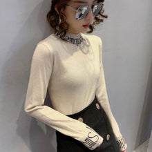 Laden Sie das Bild in den Galerie-Viewer, Bedruckter Halbrollkragenpullover für Damen