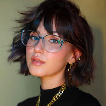 Laden Sie das Bild in den Galerie-Viewer, Glitzernde Diamanten Anti-Blaulicht-Brille