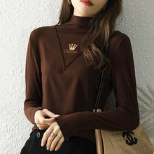 Laden Sie das Bild in den Galerie-Viewer, Lässige Langarm-Rollkragenpullover für Damen