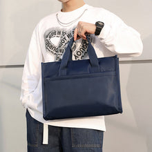 Laden Sie das Bild in den Galerie-Viewer, Einfache Business-Laptoptasche für Herren