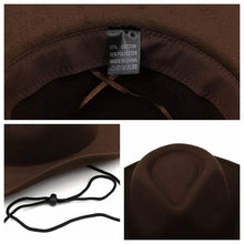 Laden Sie das Bild in den Galerie-Viewer, Herrenhut mit Lederschnalle
