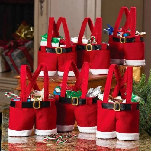Weihnachtshosen-Taschen-Süßigkeitsbeutel