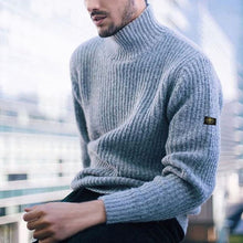 Laden Sie das Bild in den Galerie-Viewer, Rollkragen-Strickpullover für Herren