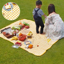 Laden Sie das Bild in den Galerie-Viewer, Wasserdichtem Oxford-Stoff Tragbare Picknickmatte