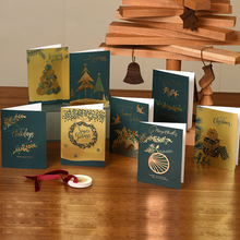 Laden Sie das Bild in den Galerie-Viewer, Weihnachtsgeschenk-Grußkarte
