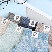 Laden Sie das Bild in den Galerie-Viewer, Atmungsaktive Antibakterielle Deo-Socken für Herren 5 Paar