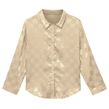 Laden Sie das Bild in den Galerie-Viewer, Lässiges Kariertes Jacquard-Hemd