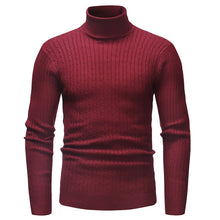 Laden Sie das Bild in den Galerie-Viewer, Gestrickter Rollkragenpullover für Herren
