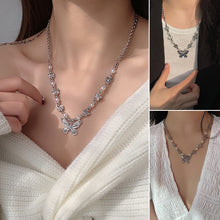 Laden Sie das Bild in den Galerie-Viewer, Gotische Modische Schmetterlings-Perlenkette für Damen
