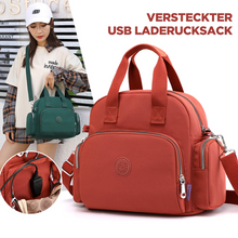 Laden Sie das Bild in den Galerie-Viewer, Rucksack Mit USB-Ladegerät