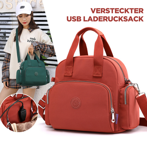 Rucksack Mit USB-Ladegerät