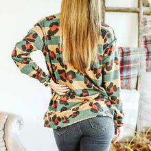 Laden Sie das Bild in den Galerie-Viewer, Lockeres Gestreiftes T-Shirt mit Rundhalsausschnitt