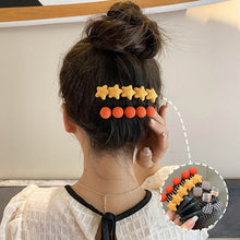 Laden Sie das Bild in den Galerie-Viewer, Haarbänder aus Satinstoff (5 Stück)