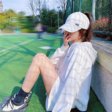 Laden Sie das Bild in den Galerie-Viewer, Sommerliche Pferdeschwanz Baseballmütze mit Sonnenschutz