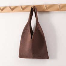 Laden Sie das Bild in den Galerie-Viewer, Einfarbig Gestrickte Handtasche