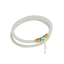 Laden Sie das Bild in den Galerie-Viewer, Zartes Minimalistisches Jade-Armband