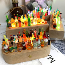 Laden Sie das Bild in den Galerie-Viewer, Kreative Ornament Weinflasche Nachtlicht Dekoration