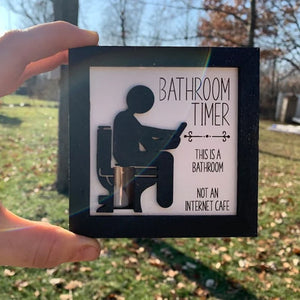 Badezimmer-Timer - Lustiges Geschenk🚽
