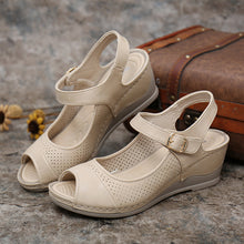 Laden Sie das Bild in den Galerie-Viewer, Klassische Lässige Sandalen Mit Fischmaul