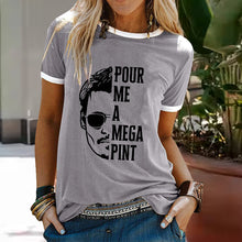 Laden Sie das Bild in den Galerie-Viewer, Bedrucktes T-Shirt für Damen