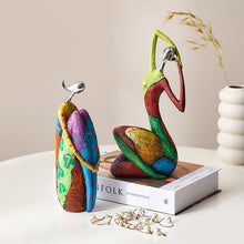 Laden Sie das Bild in den Galerie-Viewer, Kreative abstrakte bunte Frauendekoration