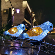 Laden Sie das Bild in den Galerie-Viewer, Solar-LED-Vogelform-dekoratives Licht