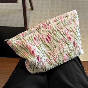 Niedliche Blumen Make-up-Tasche