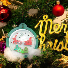 Laden Sie das Bild in den Galerie-Viewer, DIY Weihnachtsbaumschmuck aus Holz
