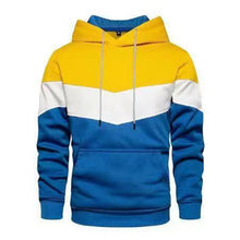 Laden Sie das Bild in den Galerie-Viewer, Kapuzenpullover mit Farbblock