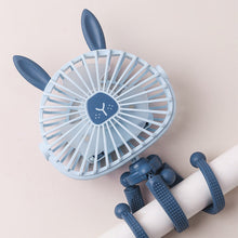 Laden Sie das Bild in den Galerie-Viewer, Tragbarer Wiederaufladbarer Ventilator für Babys