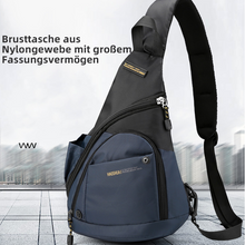 Laden Sie das Bild in den Galerie-Viewer, Brusttasche aus Nylongewebe mit großem Fassungsvermögen