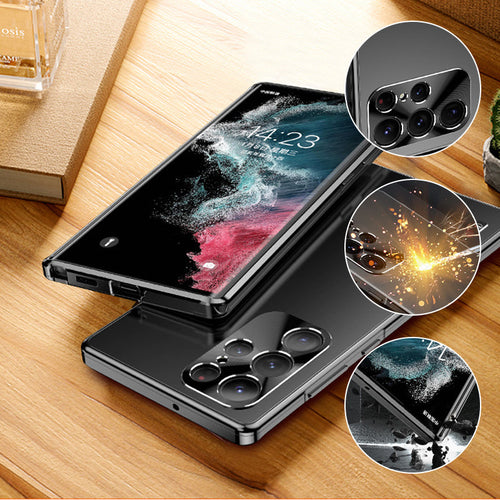 Magnetische Metallhülle für Samsung-Handys