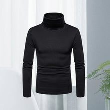 Laden Sie das Bild in den Galerie-Viewer, Einfarbiger Pullover mit Rollkragen
