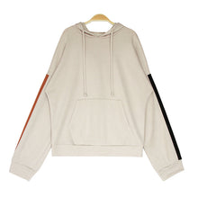 Laden Sie das Bild in den Galerie-Viewer, Damen Modischer Kapuzenpullover mit Farbblock