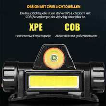Laden Sie das Bild in den Galerie-Viewer, Multifunktionale wasserdichte Stirnlampe mit Magnet
