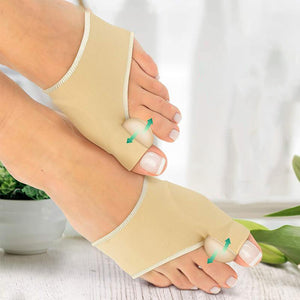 Korrekturstrümpfe mit großer Zeh-Valgus-Gerät