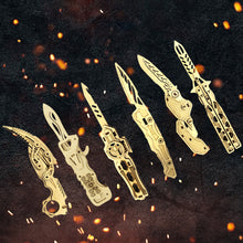 Laden Sie das Bild in den Galerie-Viewer, Faltendes dreidimensionales Messermodellspielzeug