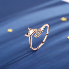 Laden Sie das Bild in den Galerie-Viewer, Ein Leben Voller Abenteuer - Verstellbarer Fuchsring