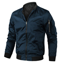 Laden Sie das Bild in den Galerie-Viewer, Baseball-Jacke mit Reißverschluss