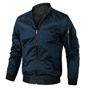Baseball-Jacke mit Reißverschluss