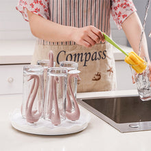 Laden Sie das Bild in den Galerie-Viewer, Kreativer multifunktionaler drehbarer Schwanenabflussbecherhalter