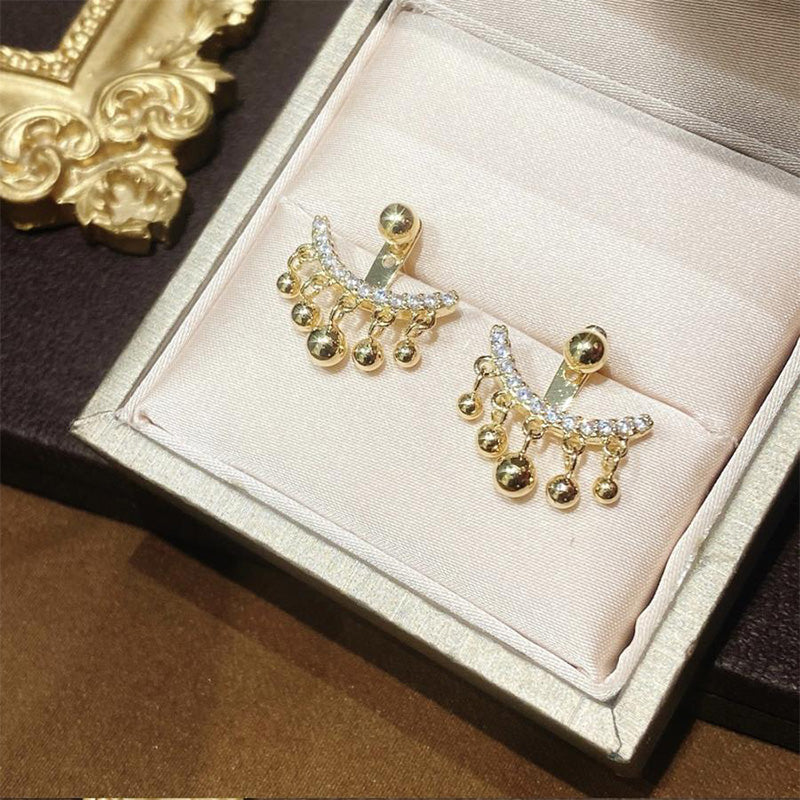 Geometrische Meniskus Ohrringe