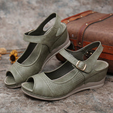 Laden Sie das Bild in den Galerie-Viewer, Klassische Lässige Sandalen Mit Fischmaul